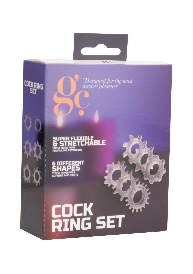 Cock Ring Set Transparent