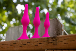 Luxe Beginner Kit Anal Plug Pink