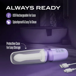 Temptasia Violet Vixen Thrusting Dildo 5.25"