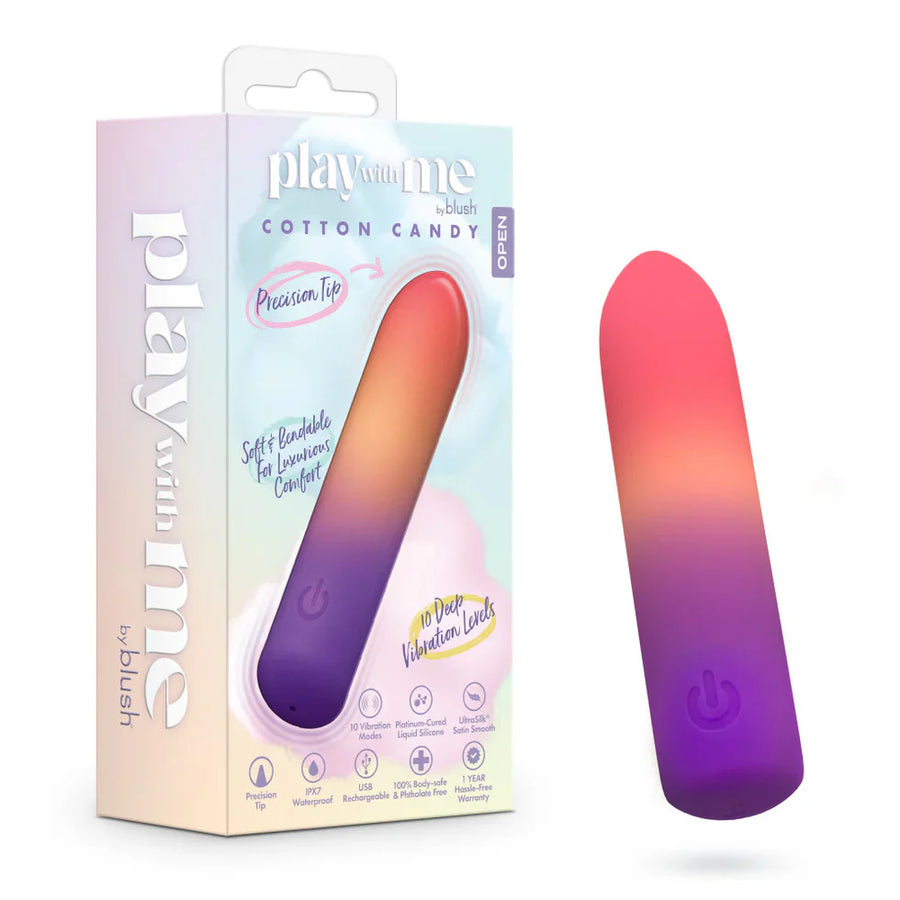 Play With Me Cotton Candy Vibrator