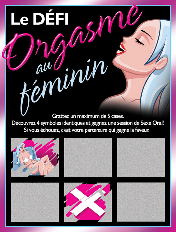 Le Défi Orgasme au Féminin