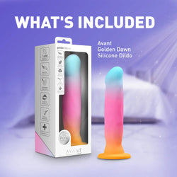Avant Golden Dawn Dildo 8"