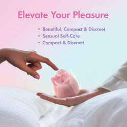Play With Me Romantic Rose Vibrator Pink
