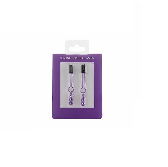 Ouch! Teasing Nipple Clamps Purple