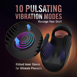M For Men Lickety Split Masturbator Black