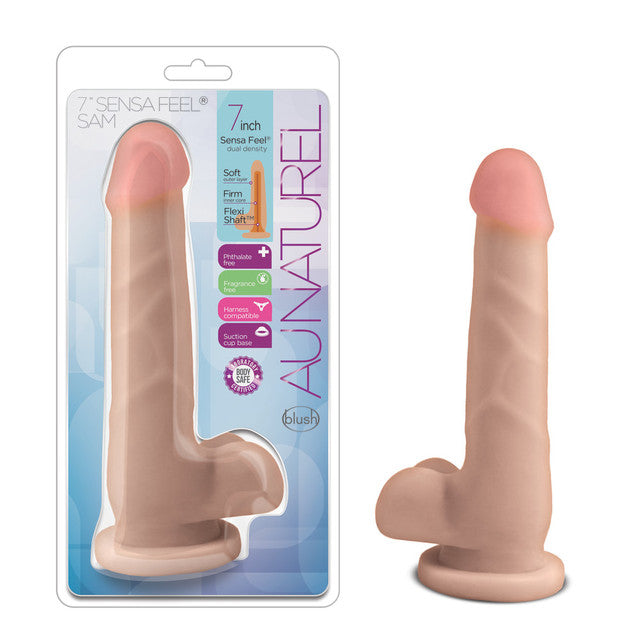 Au Naturel Sam Dildo Beige 7"