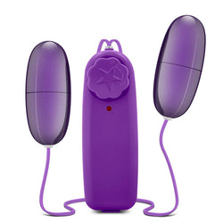 B Yours Double Pop Egg Vibrator Plum