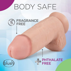 Au Naturel 2.75 Pounder Dildo Vanilla 10"