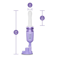 Temptasia Violet Vixen Thrusting Dildo 5.25"