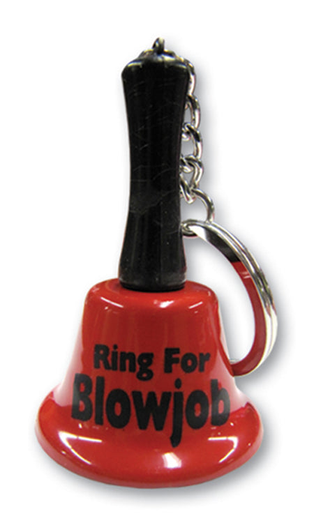 Ring for Blowjob Bell Keychain