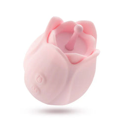 Play With Me Romantic Rose Vibrator Pink