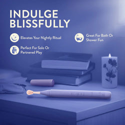 Juno Oscillating Wand Vibrator Purple