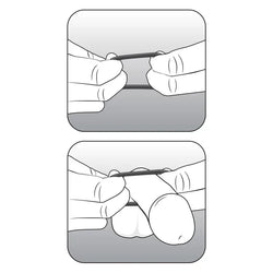 Performance Plus VS1 Penis Rings Black 3-Pack