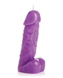 MS Passion Pecker Dick Drip Candle Purple