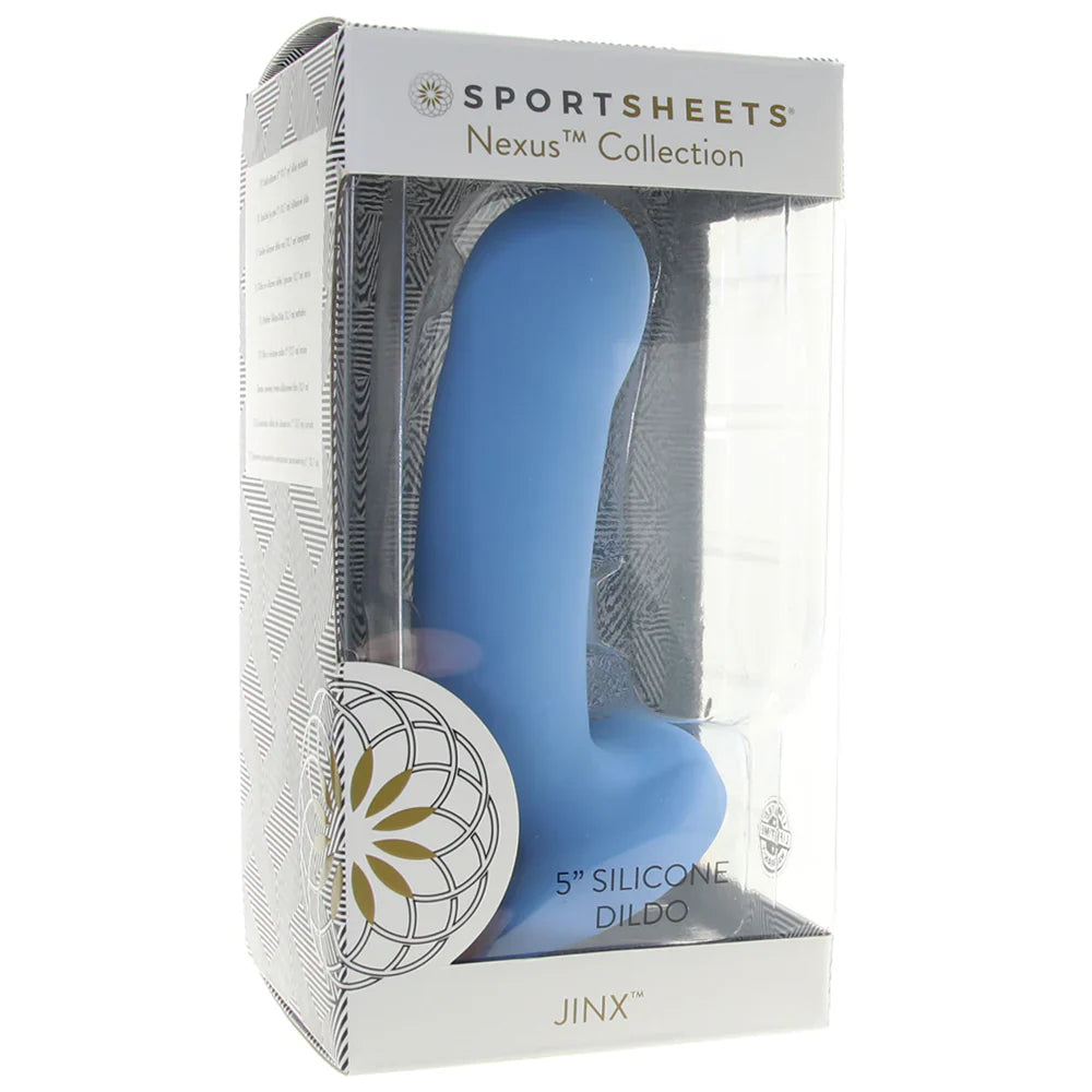Jinx Silicone Dildo Periwinkle 5"