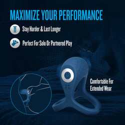 Performance Plus Dual Flex Pro Ring Blue