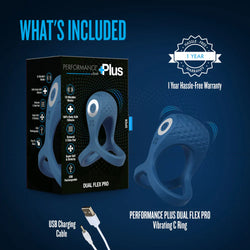 Performance Plus Dual Flex Pro Ring Blue
