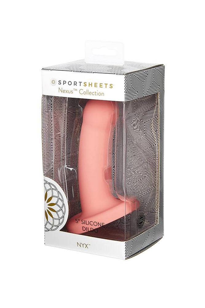 Nyx Silicone Dildo Coral 5"