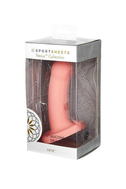 Nyx Silicone Dildo Coral 5"