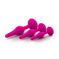 Luxe Beginner Kit Anal Plug Pink