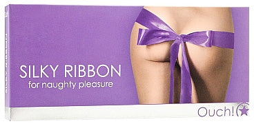 Ouch! Silky Ribbon Purple