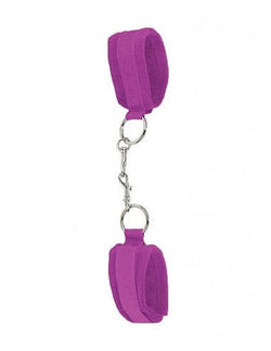 Ouch! Purple Velcro Cuffs