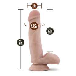 Coverboy The Pool Boy Dildo Beige 7"