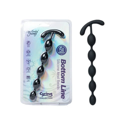 Curious Bottom Line Silicone Anal Beads