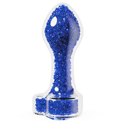 Oh My Gem Prestige Glass Anal Plug Sapphire