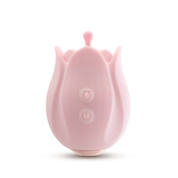Play With Me Romantic Rose Vibrator Pink
