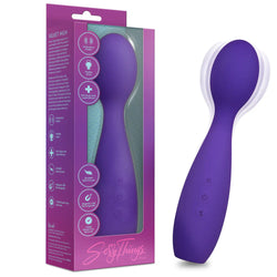 Sexy Things Velvet High Wand Purple 7.5"