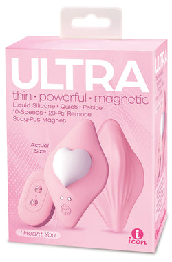 Ultra Panty Vibe I Heart You Pink