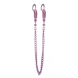 Helix Nipple Clamps Purple
