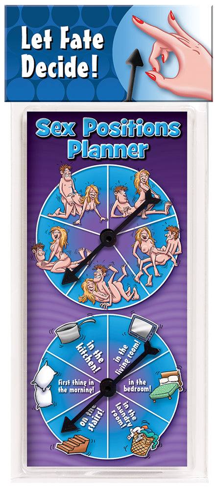 Sex Positions Planner Novelty Gift