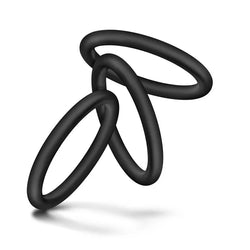 Performance Plus VS1 Penis Rings Black 3-Pack