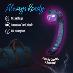 Temptasia Rattle Snake Dildo 13.7"