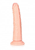 RealRock Slim Dildo Suction Cup 6"