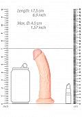 RealRock Curved Dildo Suction Cup 6"