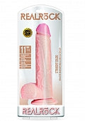 RealRock Straight Realistic Dildo With Balls 11"