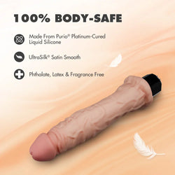 Dr. Skin Dr. Webber Vibrating Dildo 9.75"
