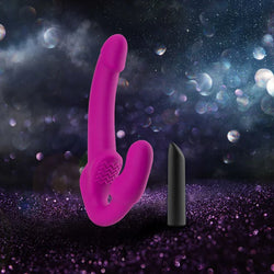 Temptasia Estella G-Spot Vibrating Dildo Pink 9.5"