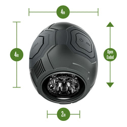 M for Men Dome X Auto Masturbator Black
