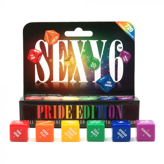 Sexy 6 Pride Edition Dice Game
