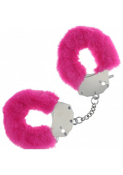 Ouch! Heavy-Duty Fluffy Handcuffs Pink