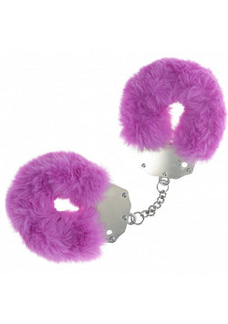 Ouch! Heavy-Duty Fluffy Handcuffs Purple