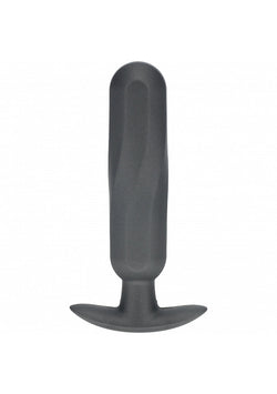 Ouch! Oblong Anal Plug Gun Metal