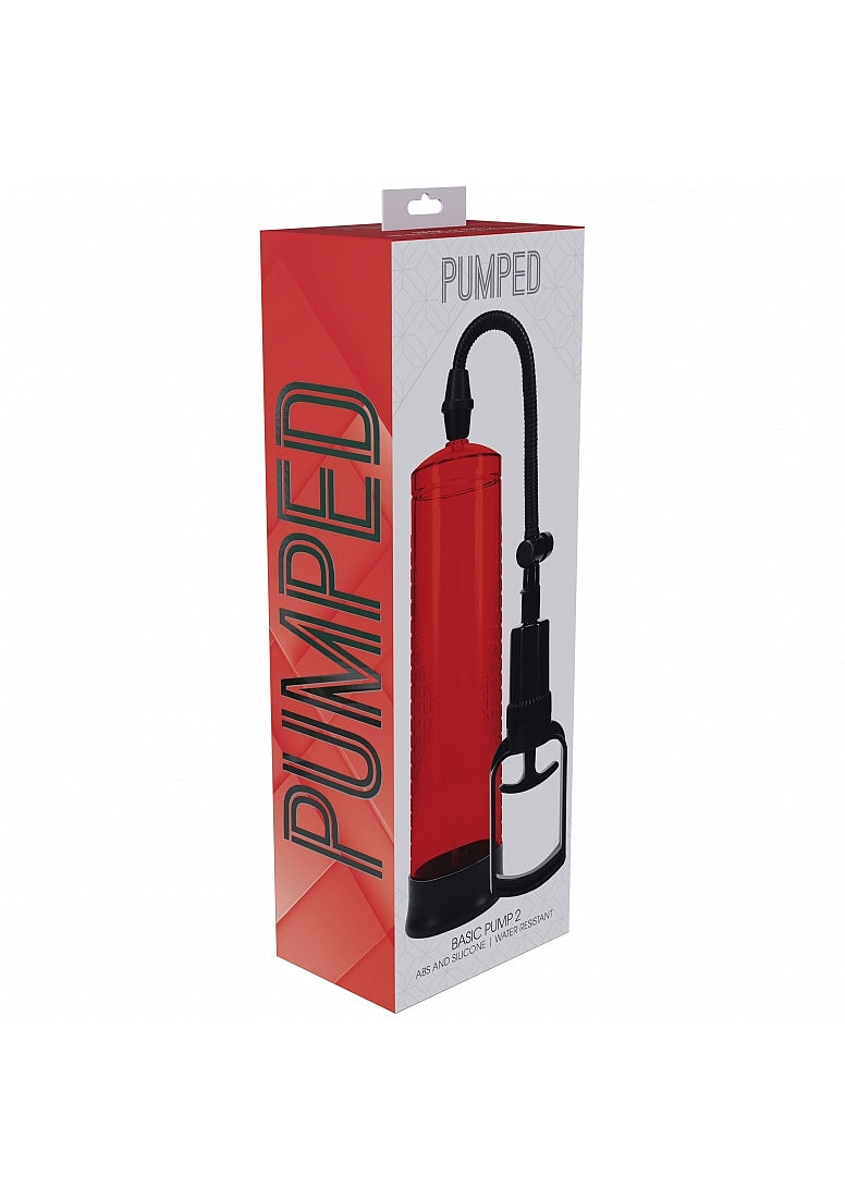 PUMPED Basic Pump 2 Water Resistant Red