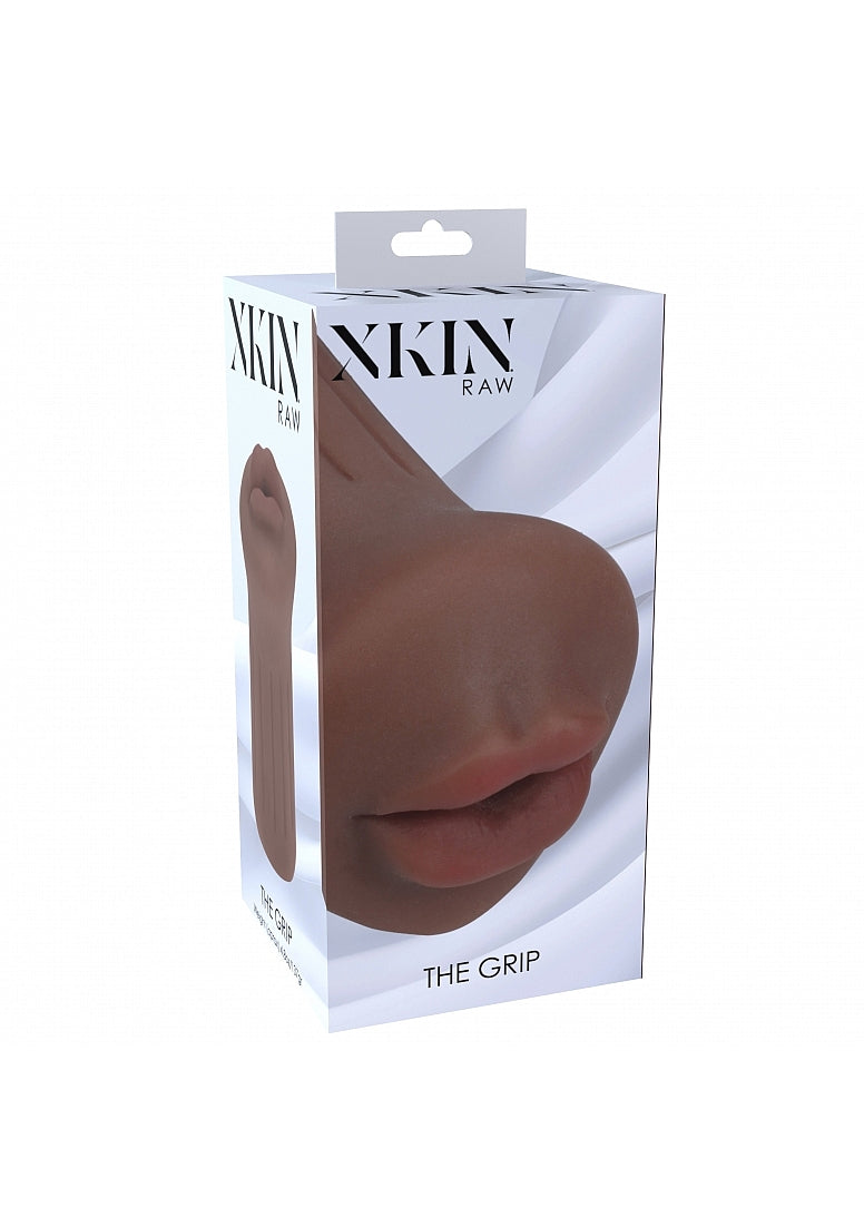 Xkin RAW The Grip Small Masturbator Brown