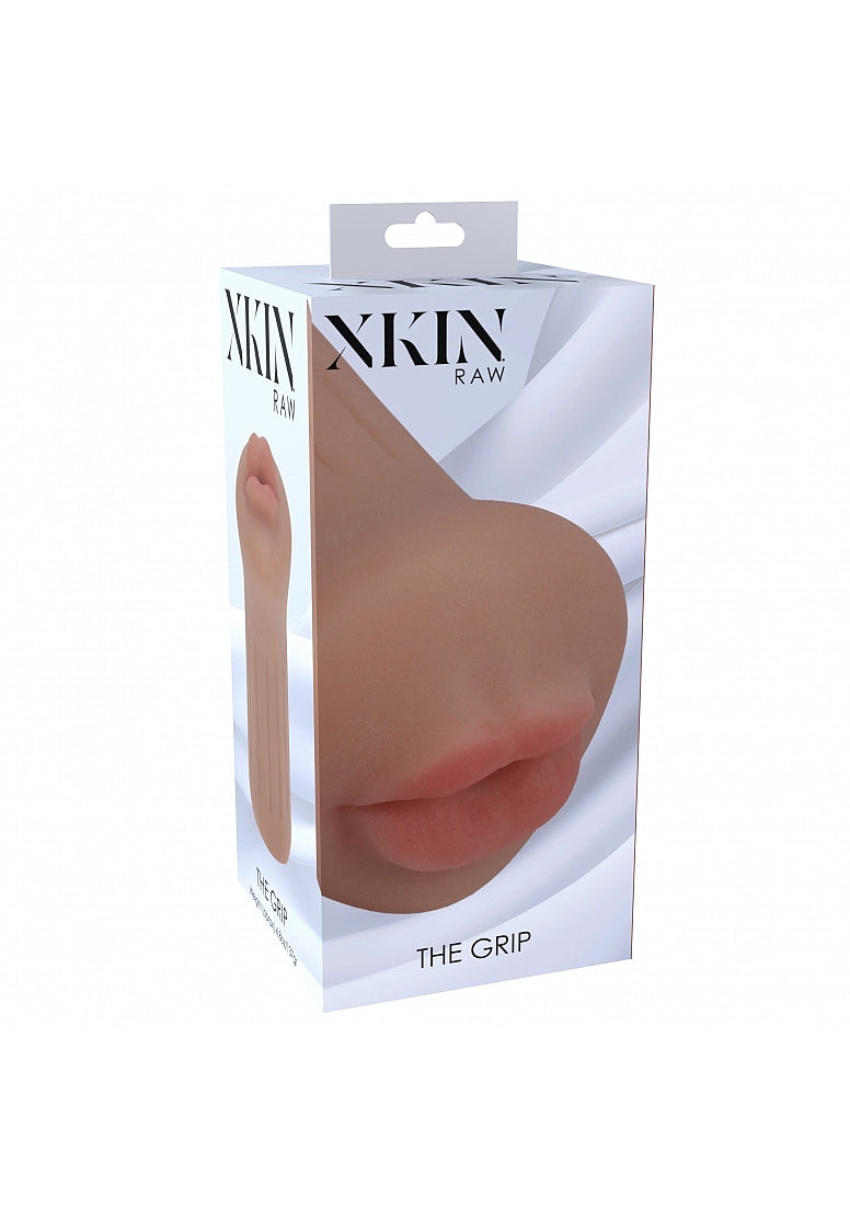 Xkin RAW The Grip Small Masturbator Tan