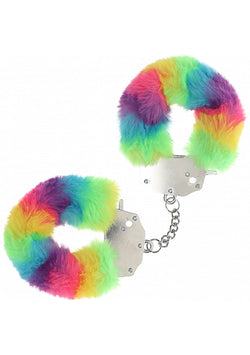 Ouch! Heavy-Duty Fluffy Handcuffs Multicolor 1